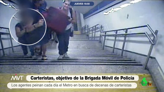 La Policía revela cuáles son las líneas "más calientes" del Metro de Madrid para los carteristas La Policía revela cuáles son las líneas "más calientes" del Metro de Madrid para los carteristas