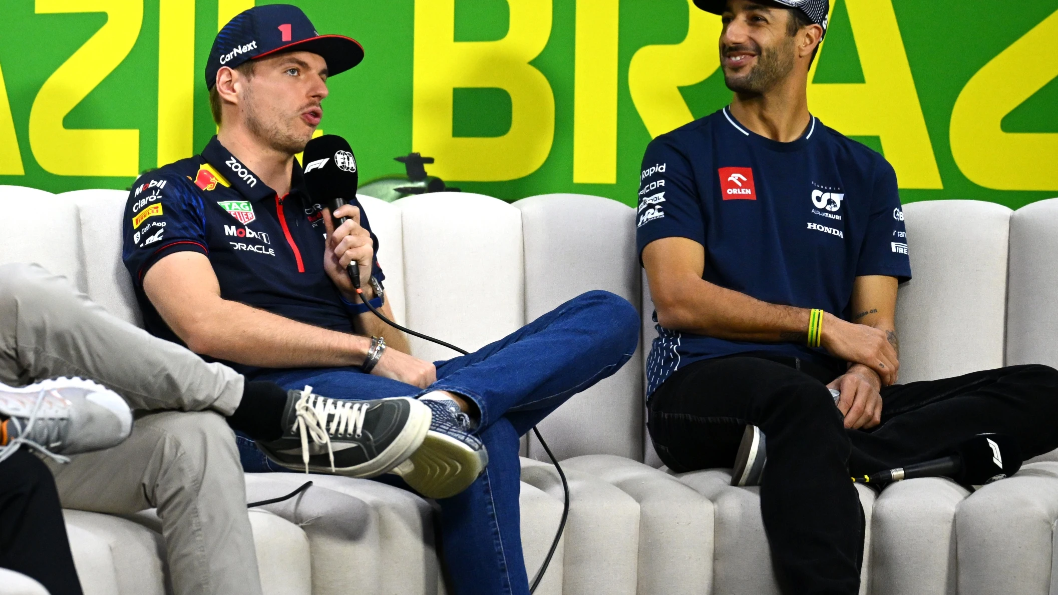 Max Verstappen y Daniel Ricciardo