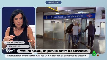 Beatriz de Vicente alerta del truco de los carteristas para saber dónde llevas el dinero en el Metro