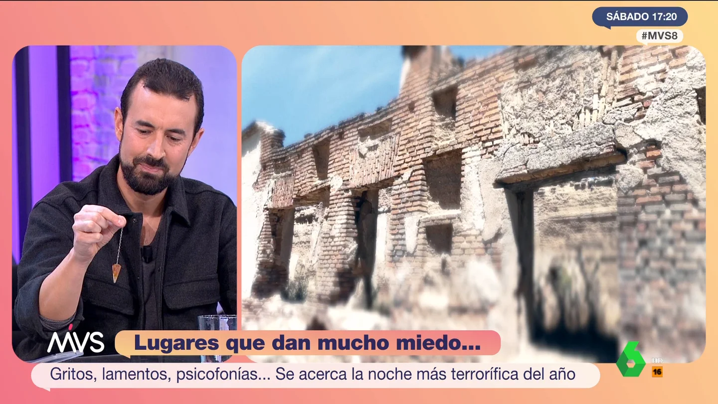 Así mide con un péndulo la energía de Más Vale Sábado el investigador Álvaro Martín: ¿Será positiva o negativa? Así mide con un péndulo la energía de Más Vale Sábado el investigador Álvaro Martín: ¿Será positiva o negativa?