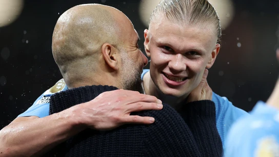 Guardiola y Haaland Guardiola y Haaland