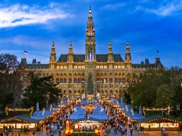 Mercado navideño en Viena