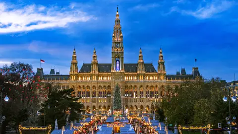 Mercado navideño en Viena Mercado navideño en Viena