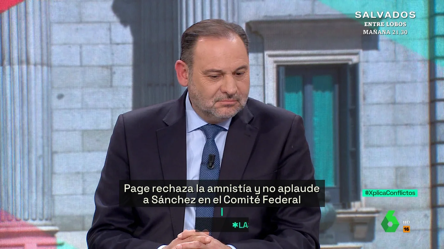 José Luis Ábalos defiende la amnistía "como instrumento para provocar el reencuentro" José Luis Ábalos defiende la amnistía "como instrumento para provocar el reencuentro"