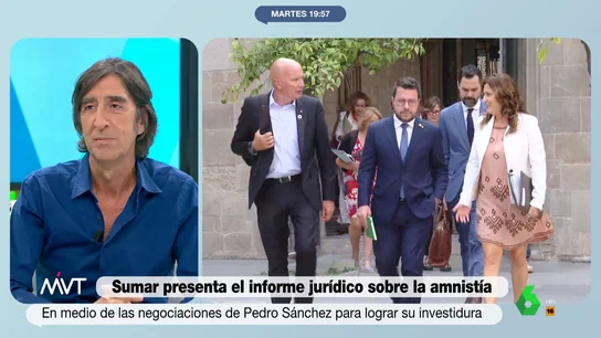 Benjamín Prado habla claro de la historia de España: "La democracia se basa en la amnistía a una dictadura de 38 años" Benjamín Prado habla claro de la historia de España: "La democracia se basa en la amnistía a una dictadura de 38 años"
