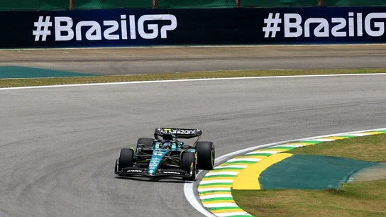 Fernando Alonso, en Interlagos Fernando Alonso, en Interlagos