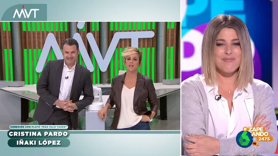 "No sé cómo vamos a afrontar la tarde": la 'dura' afirmación de Cristina Pardo e Iñaki López al ver el "filete ruso" de Valeria Ros "No sé cómo vamos a afrontar la tarde": la 'dura' afirmación de Cristina Pardo e Iñaki López al ver el "filete ruso" de Valeria Ros