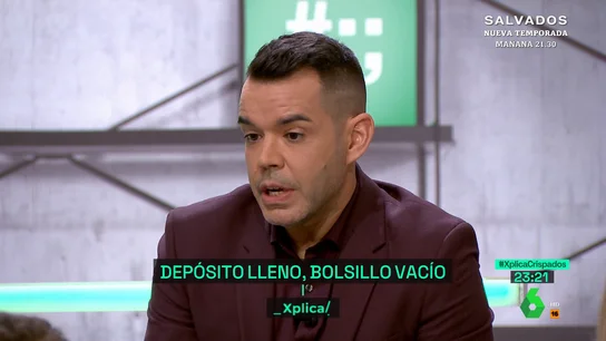 Camarero, tajante: "Es muy insolidario que entre todos paguemos 20 céntimos de combustible a cualquiera, sin importar su renta" Camarero, tajante: "Es muy insolidario que entre todos paguemos 20 céntimos de combustible a cualquiera, sin importar su renta"