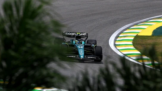 Fernando Alonso, en Brasil Fernando Alonso, en Brasil