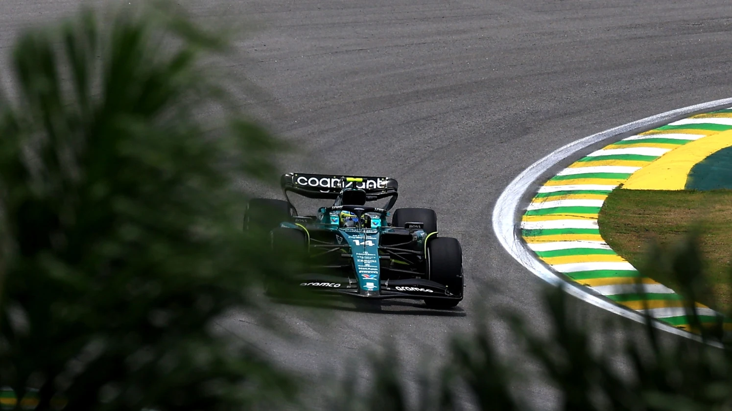 Fernando Alonso, en Brasil