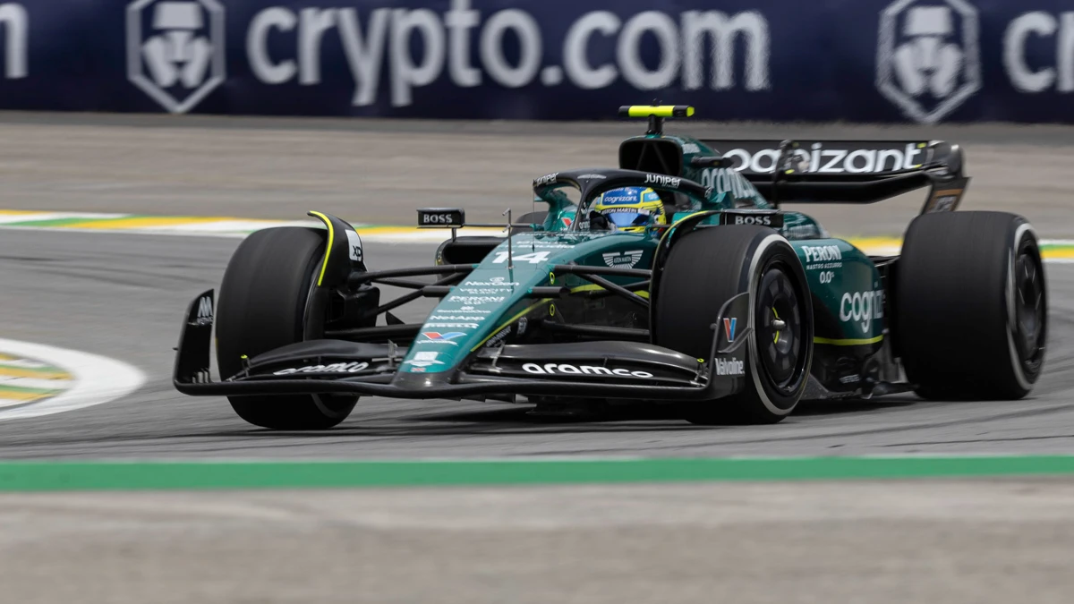 Fernando Alonso, en Interlagos