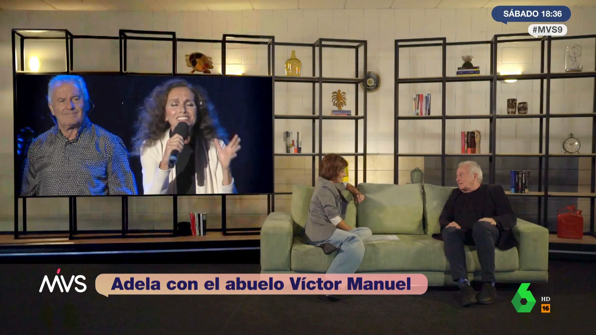 Víctor Manuel se deshace en halagos hacia Ana Belén