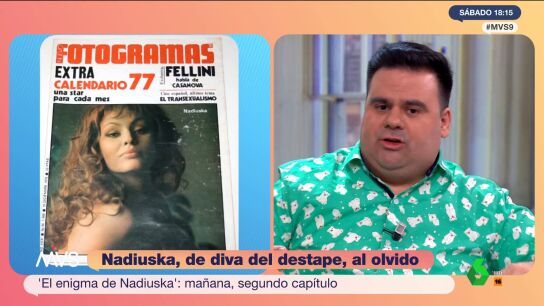 Alberto Guzm&aacute;n critica el entorno totalmente aprovechado de Nadiuska