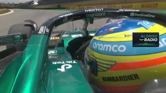 Fernando Alonso, K.O. en Brasil Fernando Alonso, K.O. en Brasil