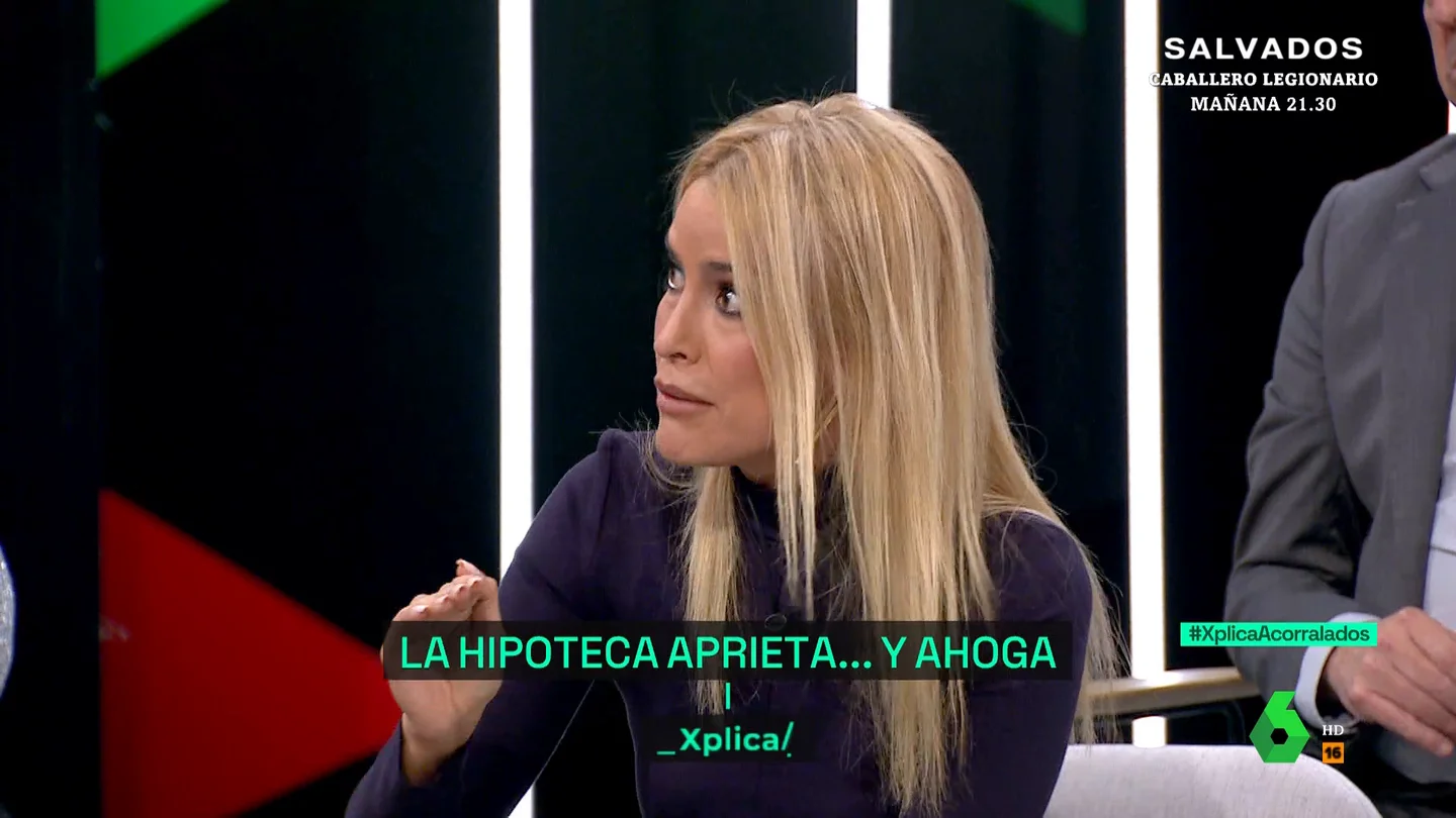 El contundente alegato de Afra Blanca en favor del impuesto a la banca: "Son beneficios que les han caído del cielo" El contundente alegato de Afra Blanca en favor del impuesto a la banca: "Son beneficios que les han caído del cielo"