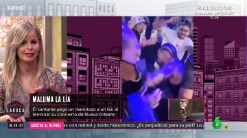 La polémica reacción de Maluma mientras saluda a un fan tras el concierto en Nueva Orleans