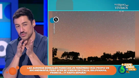 ¿Por qué se han visto auroras boreales en el sur de Europa? Francisco Cacho despeja esta incógnita ¿Por qué se han visto auroras boreales en el sur de Europa? Francisco Cacho despeja esta incógnita