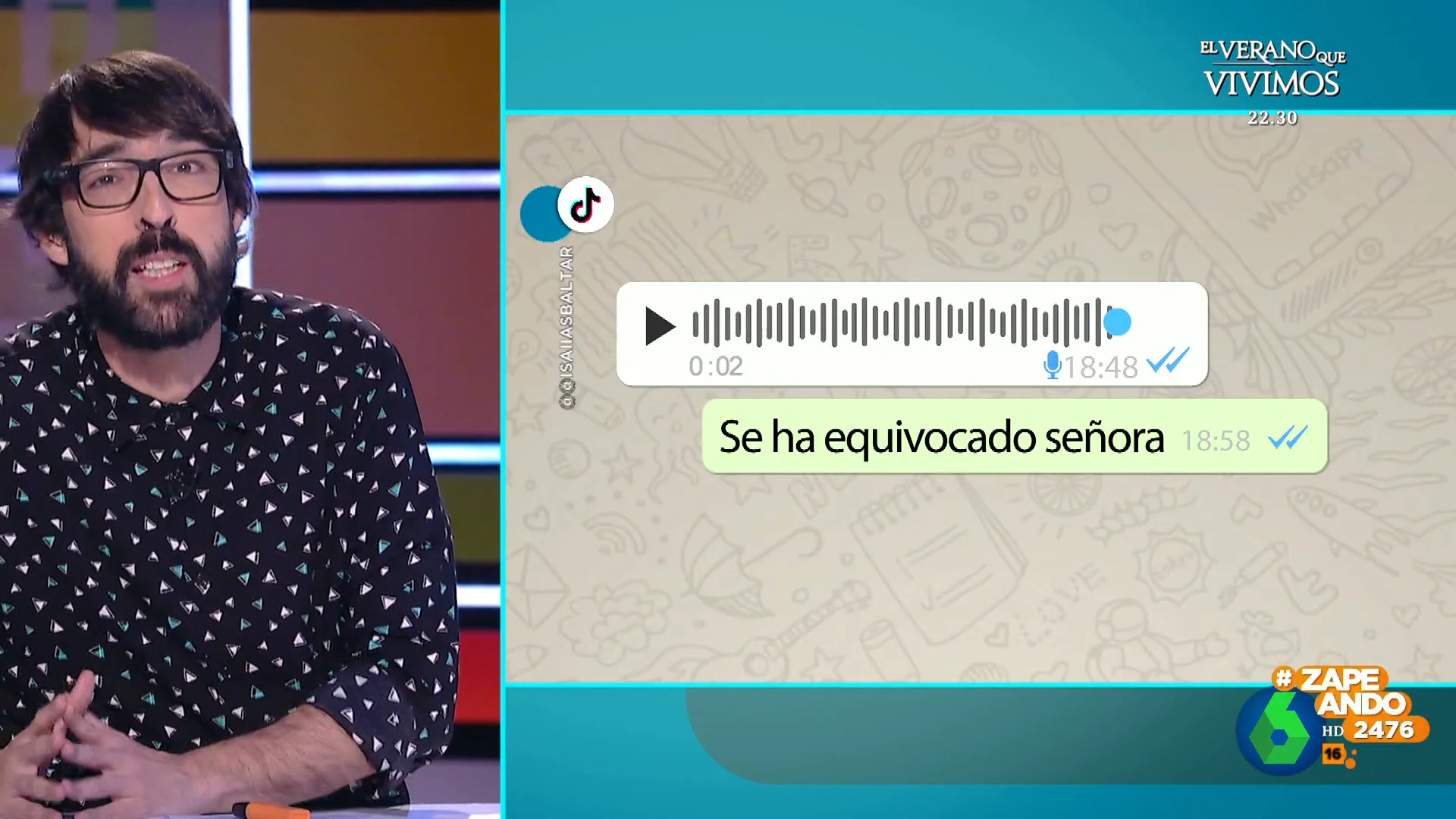 El divertido intercambio de mensajes de una señora con el que cree que es su nieto para invitarle a comer