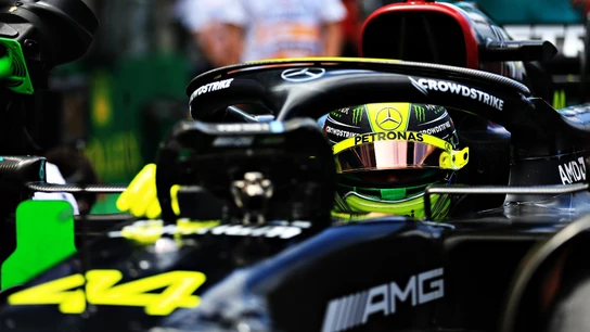 Lewis Hamilton, en el Mercedes Lewis Hamilton, en el Mercedes
