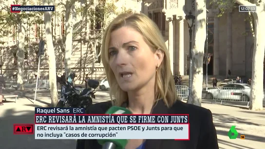 ERC revisará la amnistía que pacten PSOE y Junts: "La amnistía debe referirse a unos hechos y no a personas" ERC revisará la amnistía que pacten PSOE y Junts: "La amnistía debe referirse a unos hechos y no a personas"