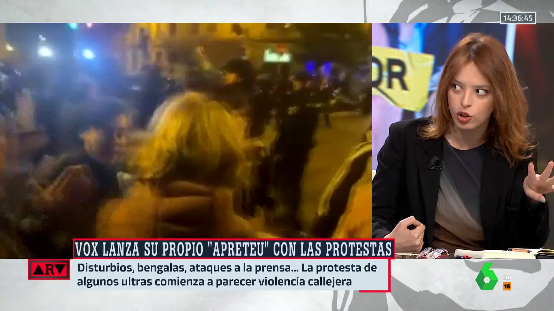 Elizabeth Duval: "Que Vox llame a la desobediencia es una actitud golpista y peligrosa"