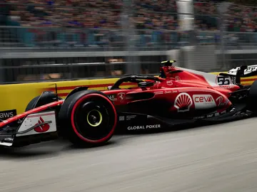 Ferrari SF-23 para la carrera de Las Vegas Ferrari SF-23 para la carrera de Las Vegas