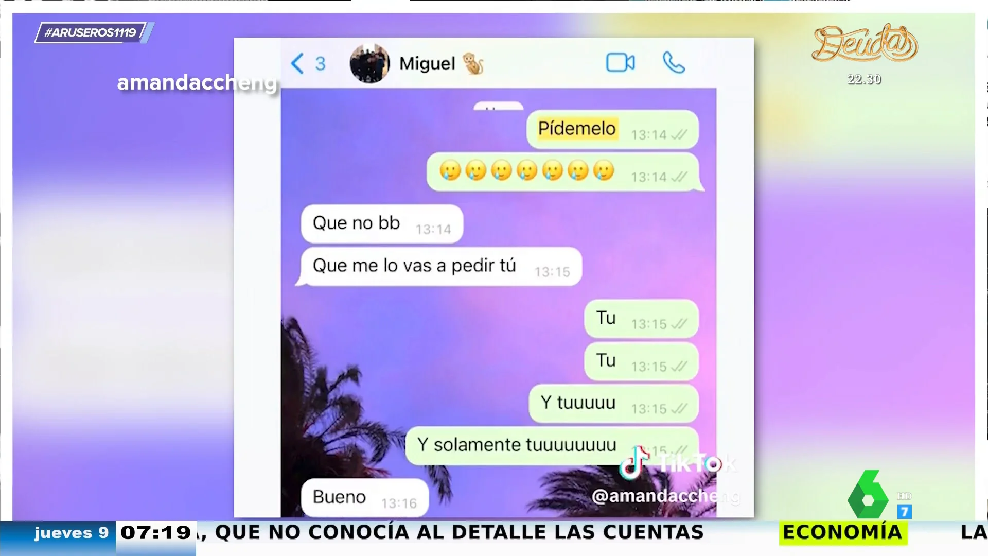 La discusión viral de una pareja en Whatsapp sobre quién debe pedir matrimonio a quién: "Me quiero casar ya, pídemelo"