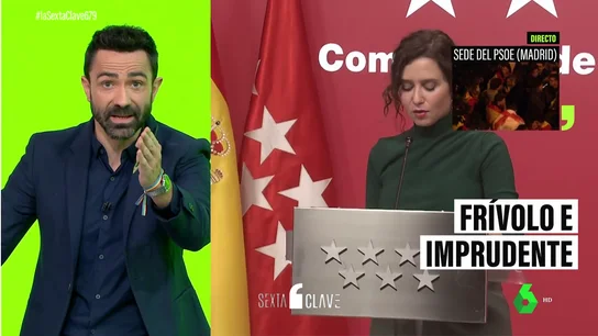 "Es trumpismo puro": la respuesta de Joaquín Castellón a Ayuso por decir que España entra en una "dictadura" "Es trumpismo puro": la respuesta de Joaquín Castellón a Ayuso por decir que España entra en una "dictadura"