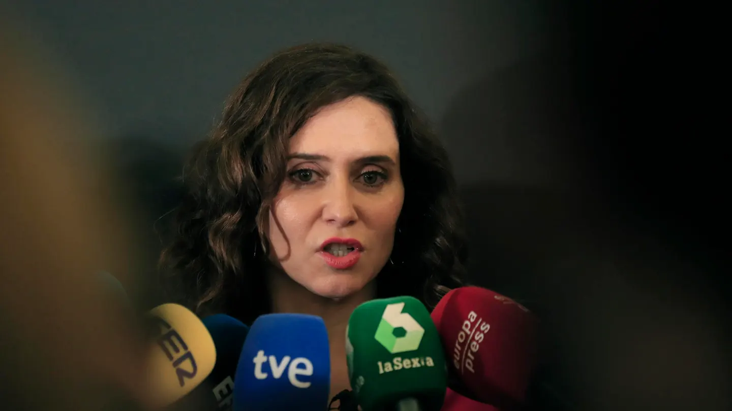 La presidenta de la Comunidad de Madrid, Isabel Díaz Ayuso La presidenta de la Comunidad de Madrid, Isabel Díaz Ayuso