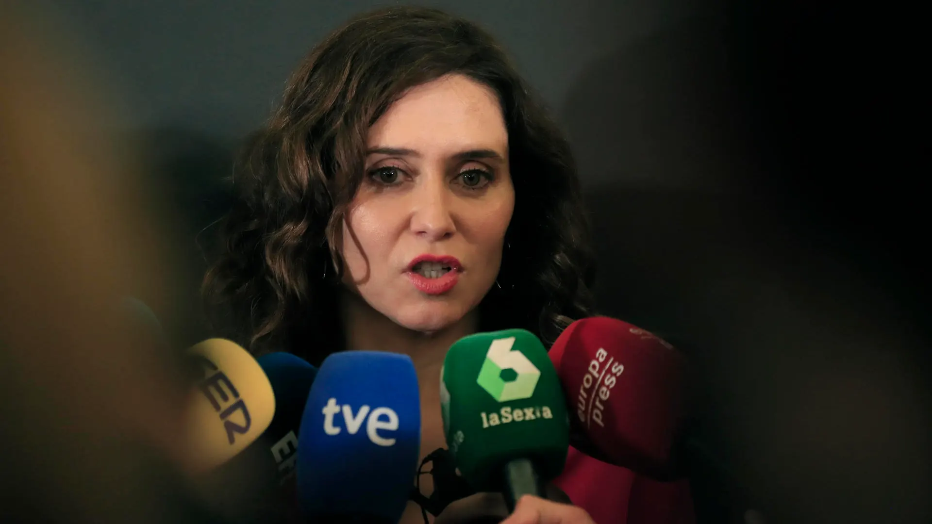 La presidenta de la Comunidad de Madrid, Isabel Díaz Ayuso