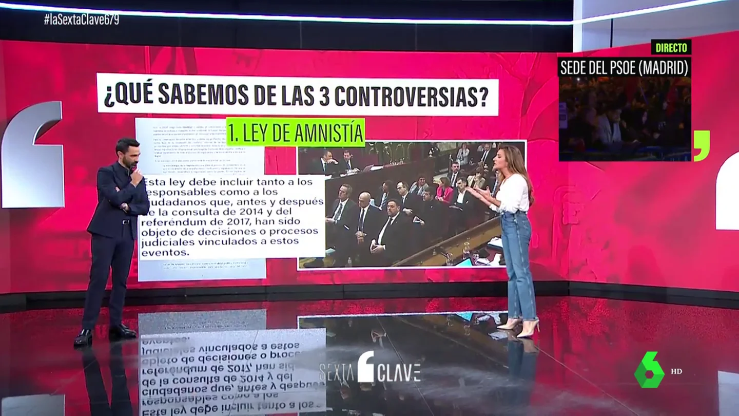 Los tres caballos de batalla del acuerdo PSOE-Junts: amnistía, unilateralidad y relator. ¿Qué ha pasado con ellos? Los tres caballos de batalla del acuerdo PSOE-Junts: amnistía, unilateralidad y relator. ¿Qué ha pasado con ellos?