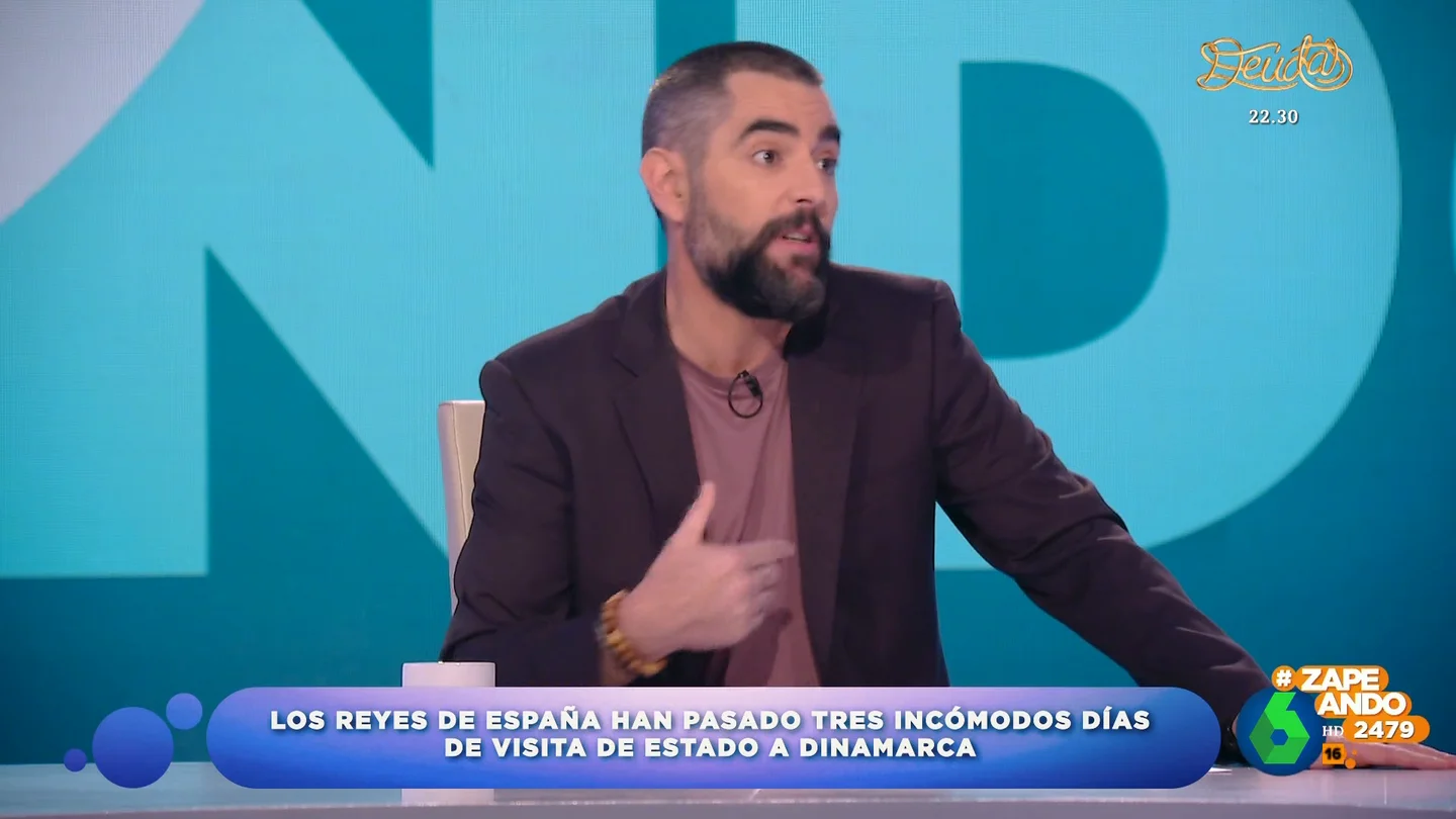 Así cree Dani Mateo que Federico de Dinamarca se excusó con su mujer para pasar una noche en casa de Genoveva Casanova Así cree Dani Mateo que Federico de Dinamarca se excusó con su mujer para pasar una noche en casa de Genoveva Casanova