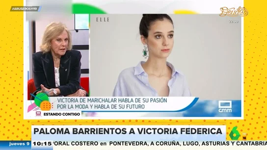 El dardo de Paloma Barrientos a Victoria Federica: "Me cuesta creer que sepa decir sujeto y predicado todo seguido" El dardo de Paloma Barrientos a Victoria Federica: "Me cuesta creer que sepa decir sujeto y predicado todo seguido"