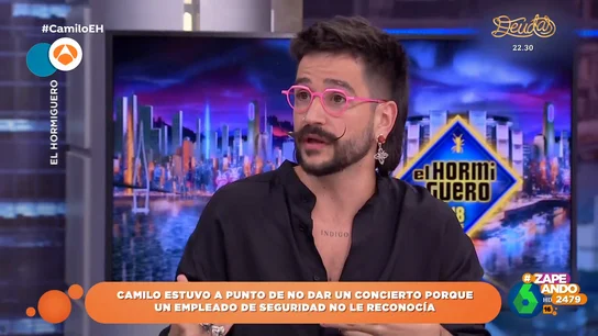 La surrealista anécdota de Camilo con un agente de seguridad: casi le echan de su propio concierto La surrealista anécdota de Camilo con un agente de seguridad: casi le echan de su propio concierto