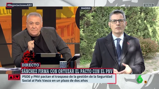 Bolaños admite que "ni Junts se fía del PSOE, ni el PSOE de Junts" y defiende la figura del mediador internacional Bolaños admite que "ni Junts se fía del PSOE, ni el PSOE de Junts" y defiende la figura del mediador internacional