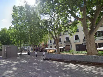 Plaza de Tirso de Molina en Madrid Plaza de Tirso de Molina en Madrid