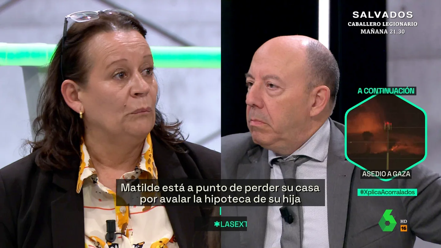 La angustia de Matilde, al borde del desahucio: "El banco ha vendido la casa a un fondo buitre alemán" La angustia de Matilde, al borde del desahucio: "El banco ha vendido la casa a un fondo buitre alemán"