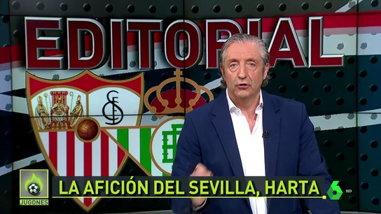 Josep Pedrerol, sobre el Sevilla - Betis: "La crispación es máxima, sólo pedimos una cosa... tranquilidad" Josep Pedrerol, sobre el Sevilla - Betis: "La crispación es máxima, sólo pedimos una cosa... tranquilidad"