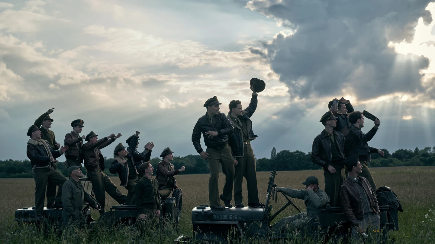 Una escena de la miniserie 'Masters of the air'. Una escena de la miniserie 'Masters of the air'.