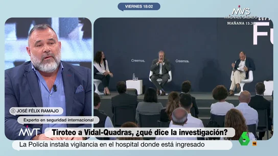 "Va a tener que controlar su vida": un experto en seguridad analiza cómo las 'rutinas' de Vidal-Quadras le pusieron en riesgo "Va a tener que controlar su vida": un experto en seguridad analiza cómo las 'rutinas' de Vidal-Quadras le pusieron en riesgo