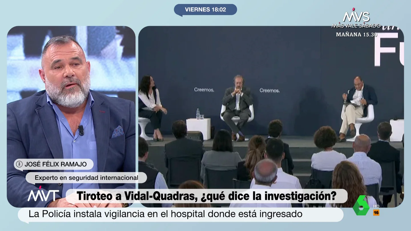 "Va a tener que controlar su vida": un experto en seguridad analiza cómo las 'rutinas' de Vidal-Quadras le pusieron en riesgo "Va a tener que controlar su vida": un experto en seguridad analiza cómo las 'rutinas' de Vidal-Quadras le pusieron en riesgo