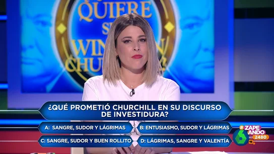 ¿Quién quiere ser Churchill?: Valeria Ros pone a prueba su conocimiento sobre el político británico ¿Quién quiere ser Churchill?: Valeria Ros pone a prueba su conocimiento sobre el político británico