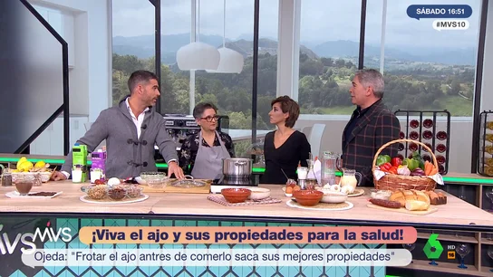 El nutricionista Pablo Ojeda defiende los beneficios del ajo: "Es antiséptico y antibacteriano" El nutricionista Pablo Ojeda defiende los beneficios del ajo: "Es antiséptico y antibacteriano"