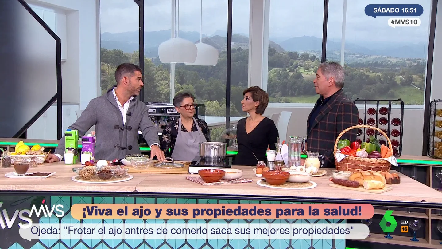 El nutricionista Pablo Ojeda defiende los beneficios del ajo: "Es antiséptico y antibacteriano" El nutricionista Pablo Ojeda defiende los beneficios del ajo: "Es antiséptico y antibacteriano"