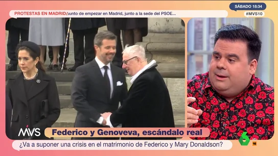 Alberto Guzmán repasa las otras veces que Federico de Dinamarca fue "buen pieza": "Le pillaron dándose besitos con una de 18 años" Alberto Guzmán repasa las otras veces que Federico de Dinamarca fue "buen pieza": "Le pillaron dándose besitos con una de 18 años"