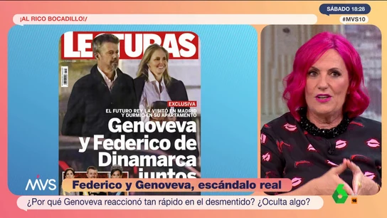 Karmele Izaguirre se pregunta cuántas veces más habrá venido Federico de Dinamarca a ver a su amiga Genoveva Casanova y a pernoctar en su casa Karmele Izaguirre se pregunta cuántas veces más habrá venido Federico de Dinamarca a ver a su amiga Genoveva Casanova y a pernoctar en su casa