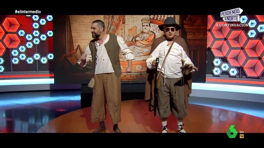 El romance de Wyoming a Pedro Sánchez "Aunque digan que es un perro, es un gato 'Pedro, el Bello', siete veces le han matado y siete salvó el cuello", recita Wyoming en este vídeo de El Intermedio donde, junto a su 'lazarillo' Dani Mateo repasa las últimas 'aventuras' de Pedro Sánchez.