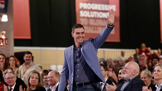 Pedro Sánchez interviene en el Congreso del Partido Socialista Europeo (Málaga) Pedro Sánchez interviene en el Congreso del Partido Socialista Europeo (Málaga)
