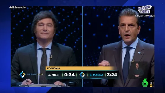 Wyoming, tras ver a Javier Milei en el debate electoral: "Ser la voz de su conciencia tiene que ser durísimo" Wyoming, tras ver a Javier Milei en el debate electoral: "Ser la voz de su conciencia tiene que ser durísimo"