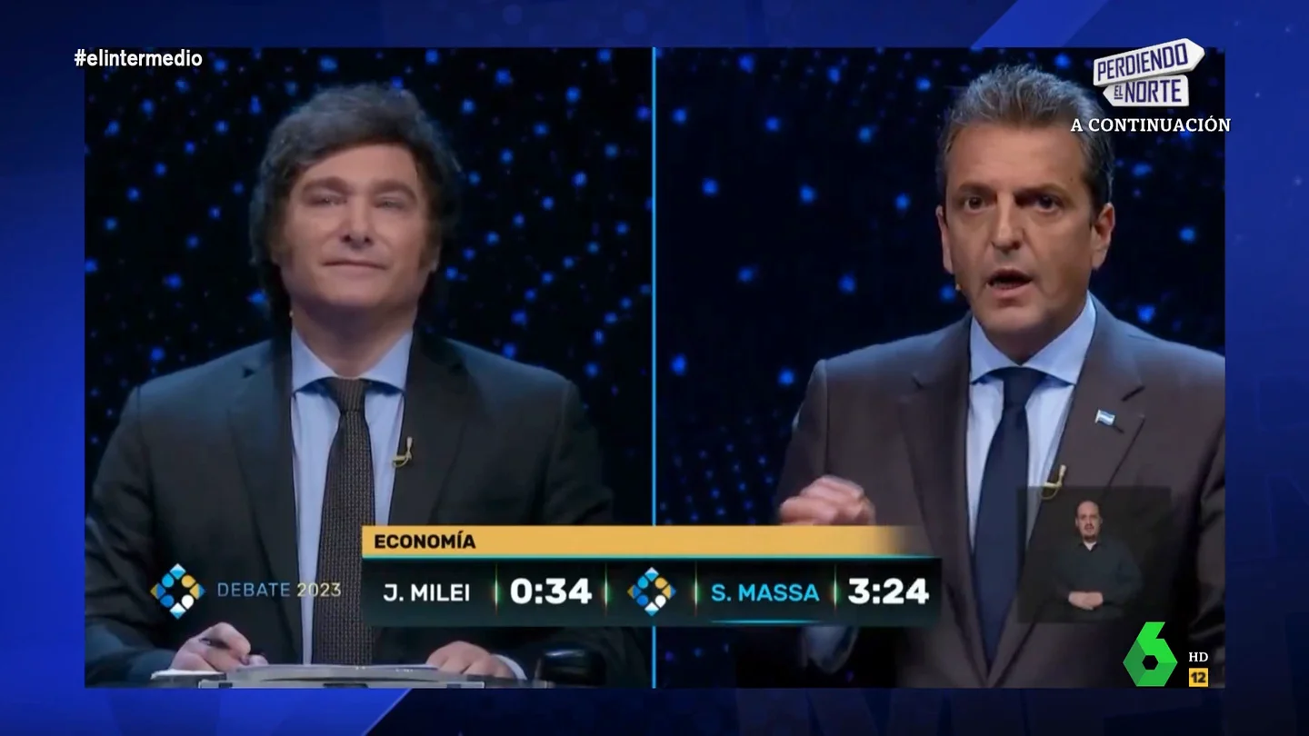 Wyoming, tras ver a Javier Milei en el debate electoral: "Ser la voz de su conciencia tiene que ser durísimo" Wyoming, tras ver a Javier Milei en el debate electoral: "Ser la voz de su conciencia tiene que ser durísimo"